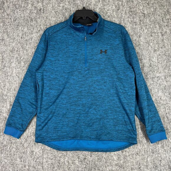 Under‎ Armour Sweater Mens Extra Large Golfing Coldgear Loose Tech Performance - Picture 1 of 12